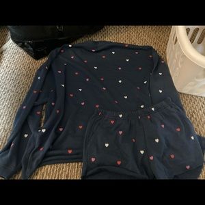 Hearts pj set